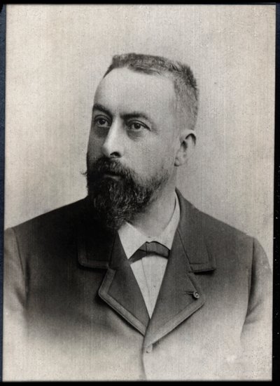 Portrait of Alfred Rambaud, French historian by French Photographer